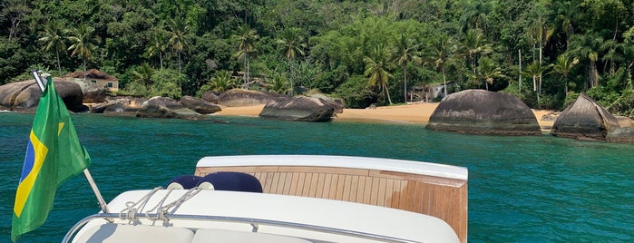 Praia Itaguaçu is one of Ilha Grande.