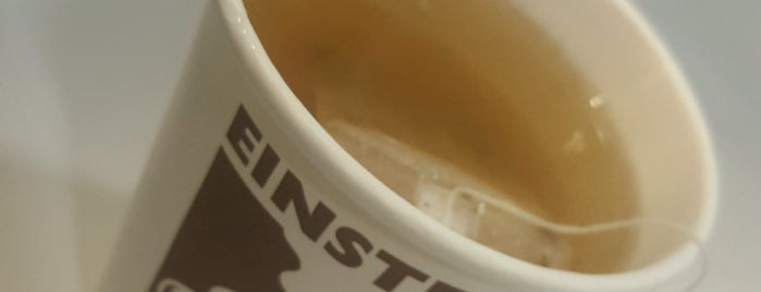 Einstein Coffee is one of visited places.