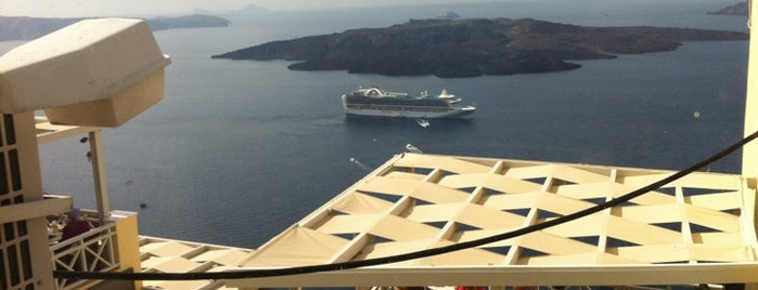 Theoxenia Hotel is one of Santorini hotels.