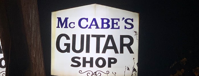McCabe's is one of La destinations.