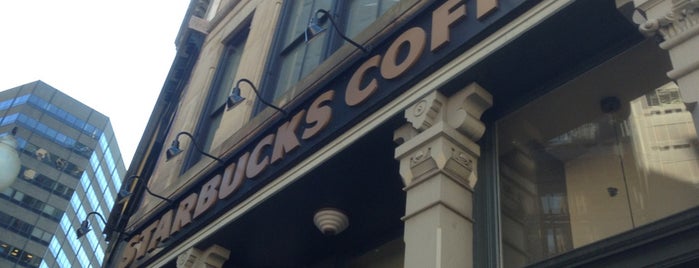 Starbucks is one of The 15 Best Loud Places in Downtown Boston, Boston.