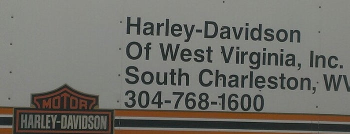 Harley-Davidson of West Virginia is one of Mark'ın Beğendiği Mekanlar.