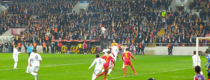 Kadir Has Şehir Stadyumu is one of "Non Stop" Maç Keyfi.