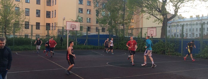 Баскетбольная Площадка is one of basketball courts.