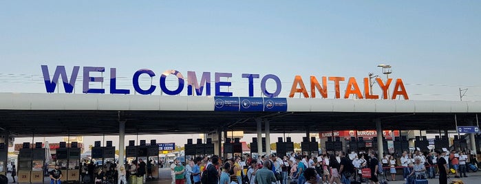 Antalya Airport Terminal 1 is one of Antalya fix.