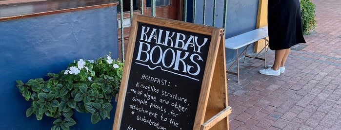 Kalk Bay Books is one of Someday... Abroad.