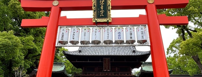 伊豫豆比古命神社 (椿神社) is one of 別表神社二.