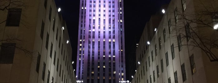 Rockefeller Center is one of Historic NYC Landmarks.