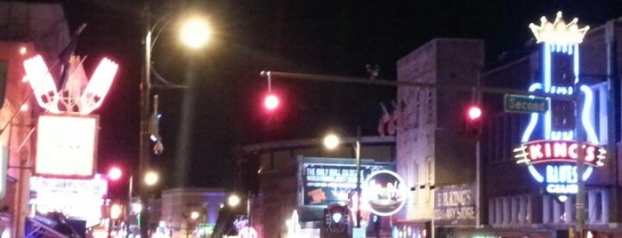 World Famous Beale Street is one of Memphis Sights.