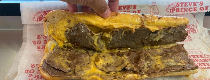 Steve's Prince of Steaks is one of Top 25 Cheesesteak Joints.