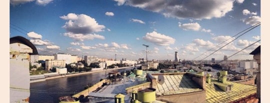 Крыша с башенкой is one of Крыши Москвы/Moscow roofs.