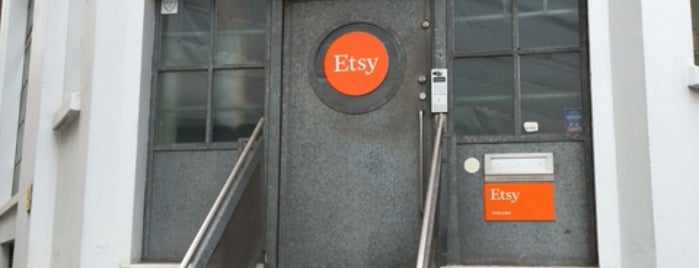 Etsy UK HQ is one of London Scrapbook.