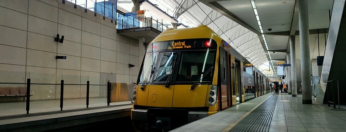 Olympic Park Station is one of Sydney Trains (K to T).
