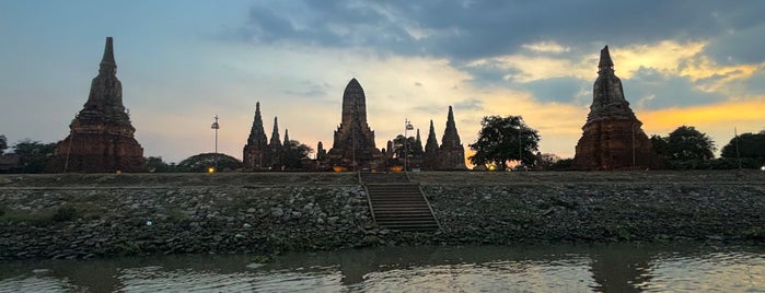 Wat Chai Watthanaram is one of Ayutthaya.