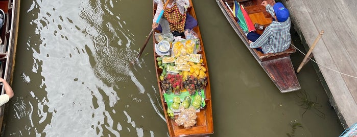 Damnoen Saduak Floating Market is one of Rafael: сохраненные места.