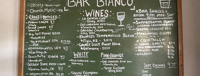 Bar Bianco is one of Spring Training.