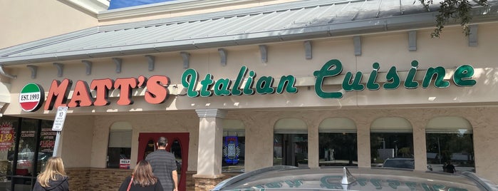 Matt's Italian Cuisine is one of The 11 Best Places for Cannoli in Jacksonville.