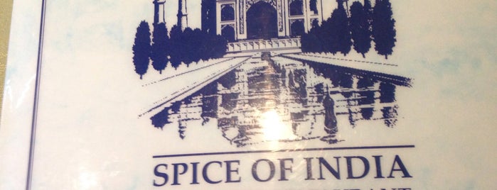 Spice of India is one of Perla'nın Beğendiği Mekanlar.