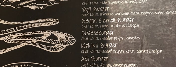 Blackchef Burger & Steakhouse is one of Bornova.