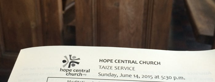 Hope Central Church is one of Mass. Conference UCC Churches.