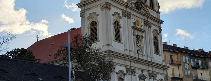 Église paroissiale Sainte-Anne de Felsővíziváros is one of Budapest 🇭🇺.
