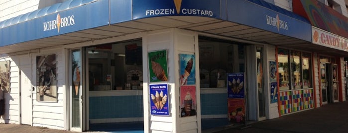 Kohr Bros. Frozen Custard is one of Wmsbg / Norfolk / Va Beach.