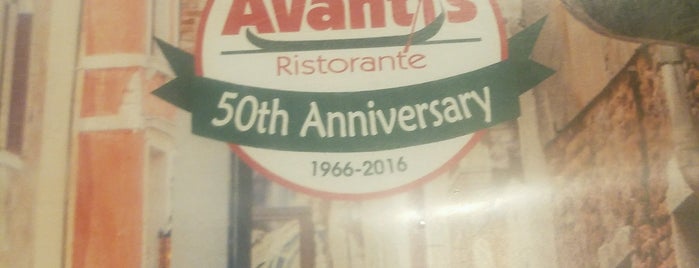 Avanti's Italian Restaurant - Main Street is one of fave placess.