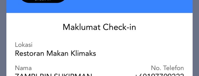 MakanKlimaks Chop & Grill is one of Makan @ Melaka/N. Sembilan/Johor #16.