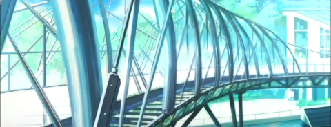 The Helix Bridge is one of 「魔法少女まどか☆マギカ」聖地(Scene of PUELLA MADOKA MAICA).