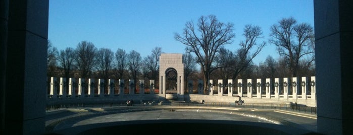 World War II Memorial is one of Washington, DC.