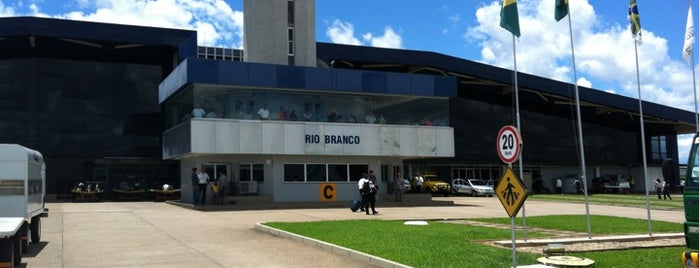 Aeroporto Internacional de Rio Branco / Plácido de Castro (RBR) is one of Aeródromos Brasileiros.