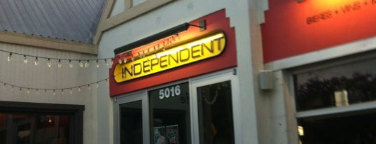 The Independent Bar and Cafe is one of Cool Bars.