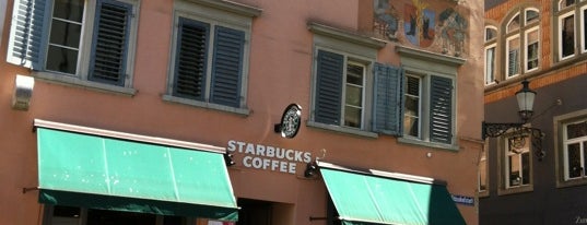Starbucks is one of Zurich.