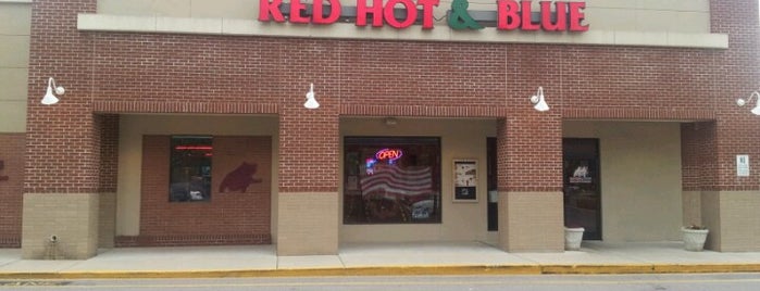 Red Hot & Blue BBQ is one of Restraunts Out of Town to Try.