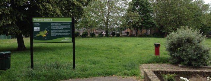 Windmill Gardens is one of The sights of Brixton Hill.