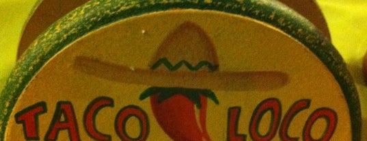 Taco Loco is one of Posti che sono piaciuti a Juliana.