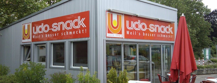 udo-snack Tübingen is one of Currywurst-Locations.