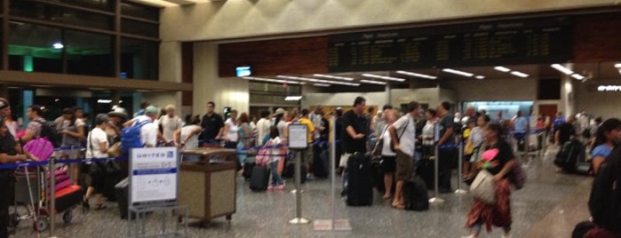 Honolulu International Airport - CO Airlines Check-in is one of Favorites.
