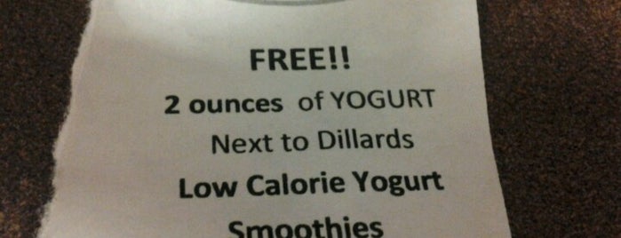 You Say When Yogurt Shoppe is one of How I do it.