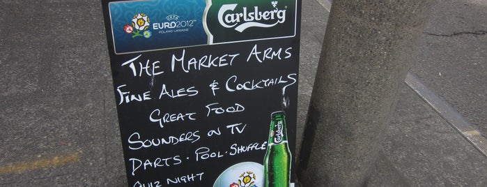 The Market Arms is one of Robby'un Beğendiği Mekanlar.