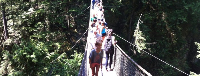 Lynn Canyon Suspension Bridge is one of Vancouver.
