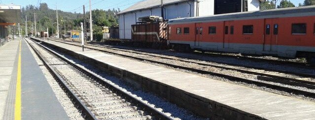 Estación Hualqui is one of Estaciones de Biotren.