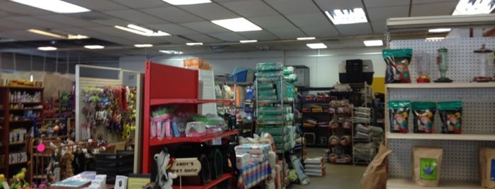 Andy's Pet Shop is one of สถานที่ที่ Gitte ถูกใจ.