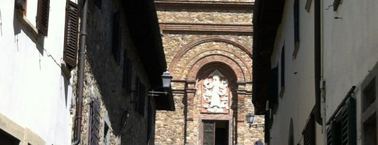 Panzano in Chianti is one of Chianti Classico Places.
