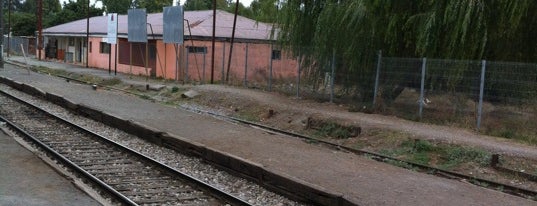 Estacion Laja FFCC is one of Estaciones de CortoLaja.