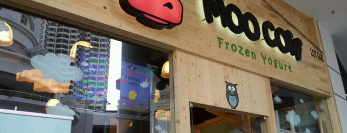 Moo Cow Frozen Yogurt is one of Gurney Paragon.