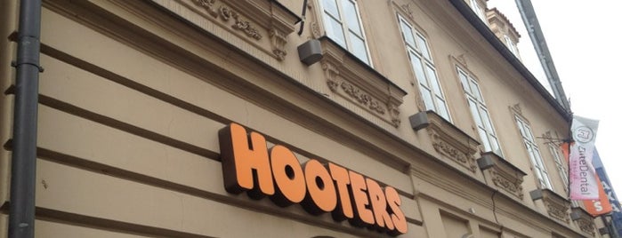 Hooters is one of Prag.