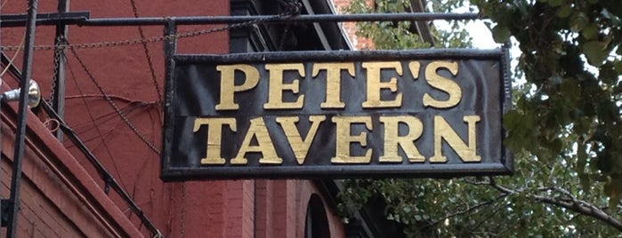 Pete's Tavern is one of Historic Bars to Soak up Vintage NYC.