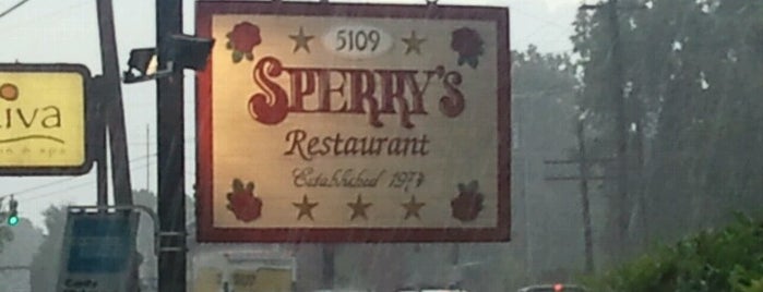 Sperry's Restaurant is one of The 15 Best Places for Fresh Seafood in Nashville.