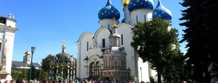 The Holy Trinity-St. Sergius Lavra is one of Московские места, что по душе..
